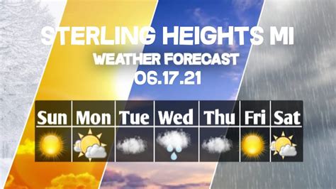 sterling heights weather|10 day weather sterling heights mi.